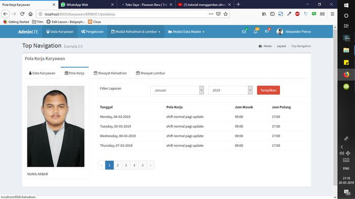 Membangun Aplikasi Payroll Dengan Laravel Dan Postgree SQL